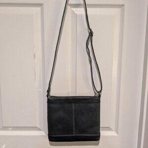 Le Donne Leather Savanna Crossbody Bag, Grey